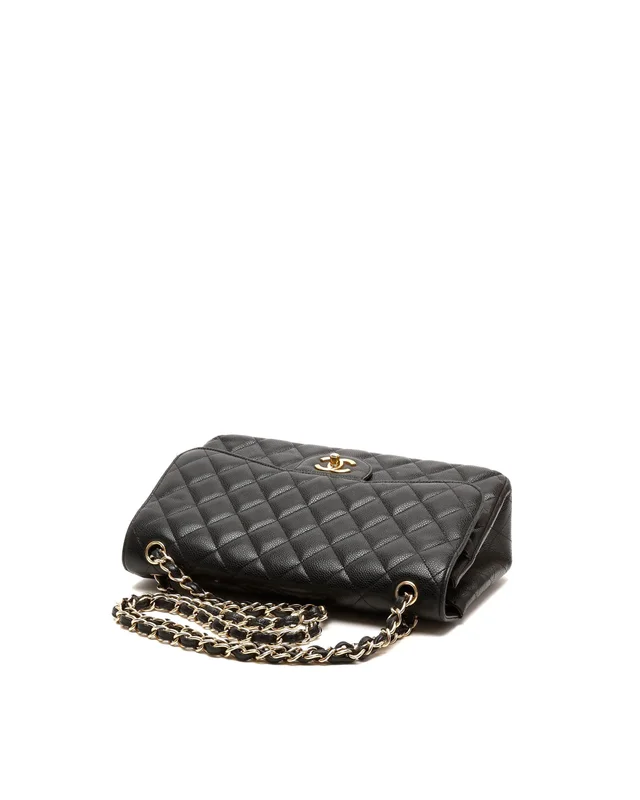 Chanel Classic Jumbo Caviar Double Flap Bag in Caviar leather from A Retro Tale, photo 4 of 10