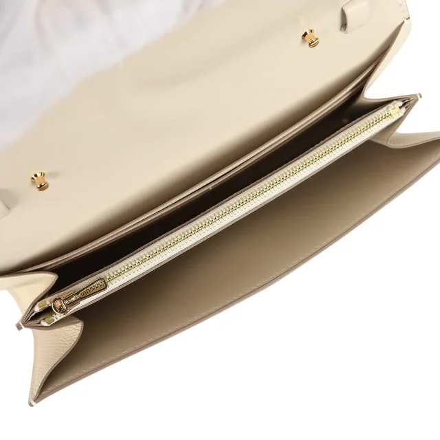 Hermès Constance Wallet To Go Craie Epsom Gold Hardware in White Epsom leather from Madison Avenue Couture, photo 8 of 10