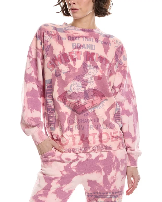 Nu Vintage Sweet Kitty Crewneck Pullover, image 1 of 1 from Gilt