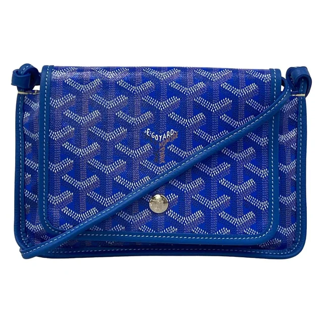 Goyard Plumet Blue Coated Canvas #332020g23b in blue Coated canvas from Poshmark