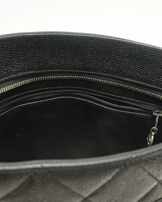 Chanel Caviar Medallion Tote Bag in Caviar leather from A Retro Tale, photo 7 of 10