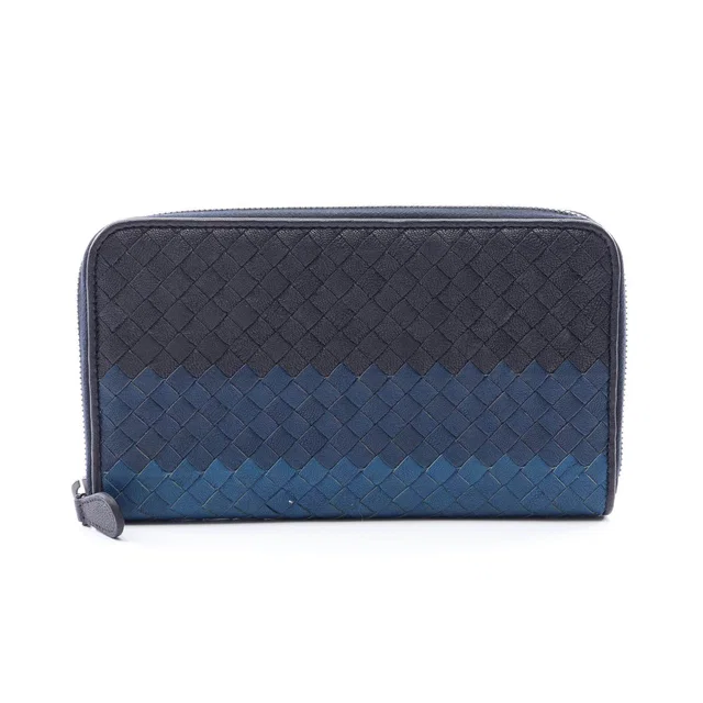Bottega Veneta Intrecciato Long Wallet in Woven leather from LuxUness