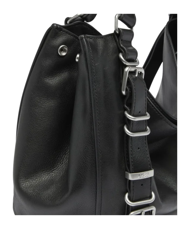 Diesel D-One-Medium top-handle bag in treated leather, photo 5 of 6 from SENSER