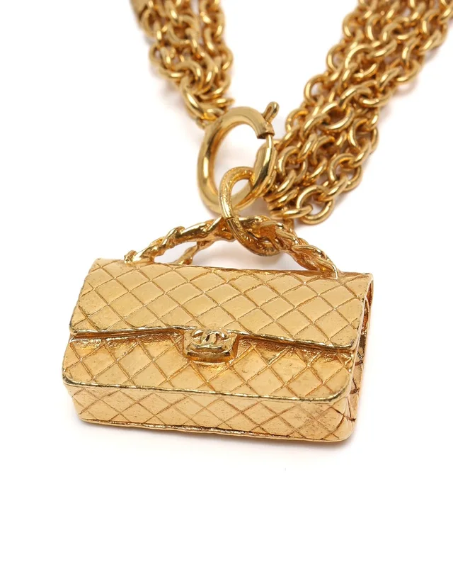 Chanel Multi-Chain Flap Bag Charm Choker from A Retro Tale, photo 3 of 5
