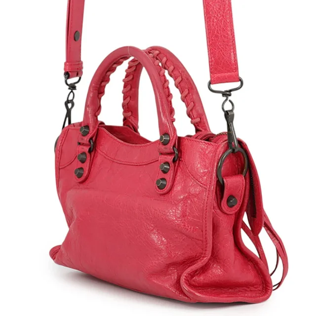 Balenciaga Classic Mini City Red300295D94JT5765 Leather in Leather from GALLERY RARE, photo 2 of 19