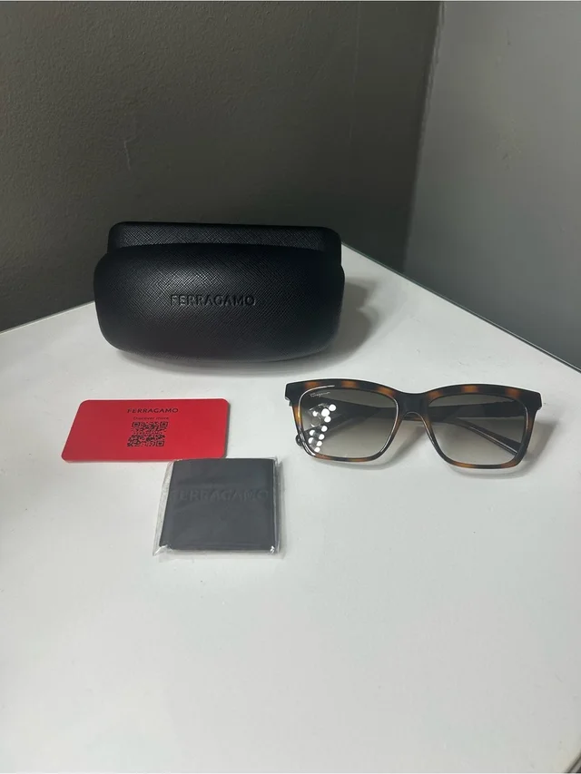 Ferragamo Sf1027s Tortoise Sunglasses Gray Gradient Lenses Brand New in brown|red from Poshmark