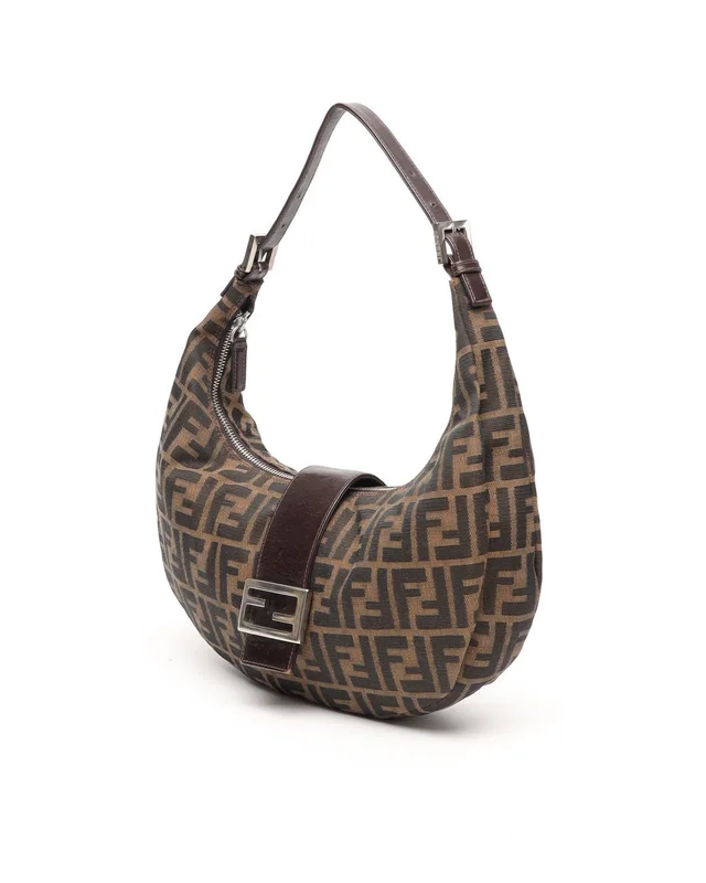Fendi Zucca Croissant Bag in Canvas from A Retro Tale, photo 2 of 11