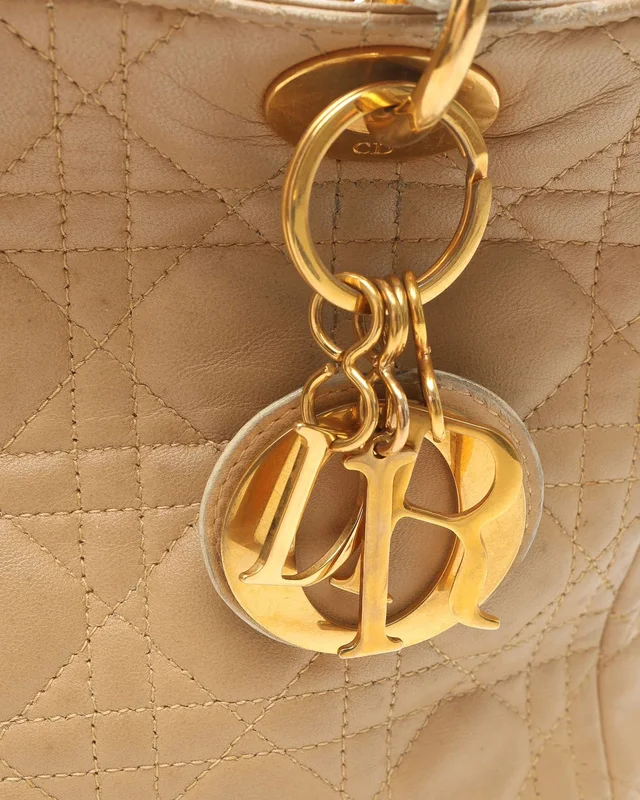 Medium Lady Dior Bag in Leather from A Retro Tale, photo 6 of 12