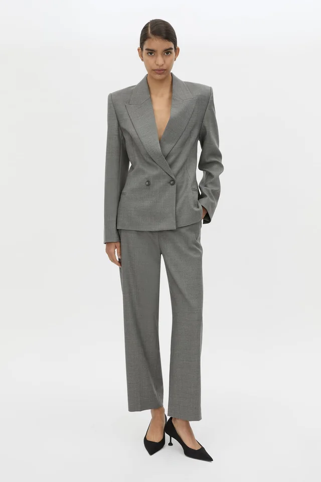 C&M CAMILLA AND MARC SALE Crest Fitted Blazer in Grey from Camilla and Marc, photo 1 of 1