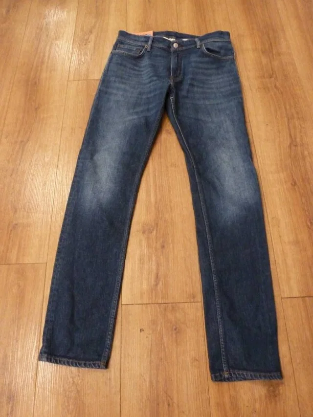 Acne Studios Jeans Blue Size: 32" in Blue Cotton from Oxfam Online Shop
