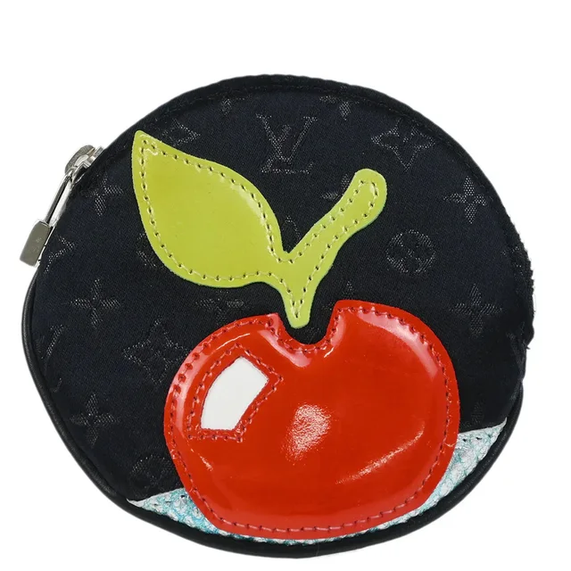 Louis Vuitton 2002 Conte De Fees Porte Monnaie Rond Coin Wallet M92272 in Satin from AMORE Vintage Tokyo