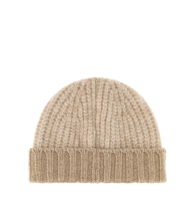 Stone Island Logo Patch Turn-Up Beanie, photo 2 of 2 from SENSER