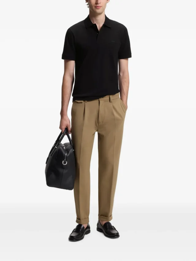 BOSS Pallas buttoned polo shirt, photo 2 of 2 from FARFETCH