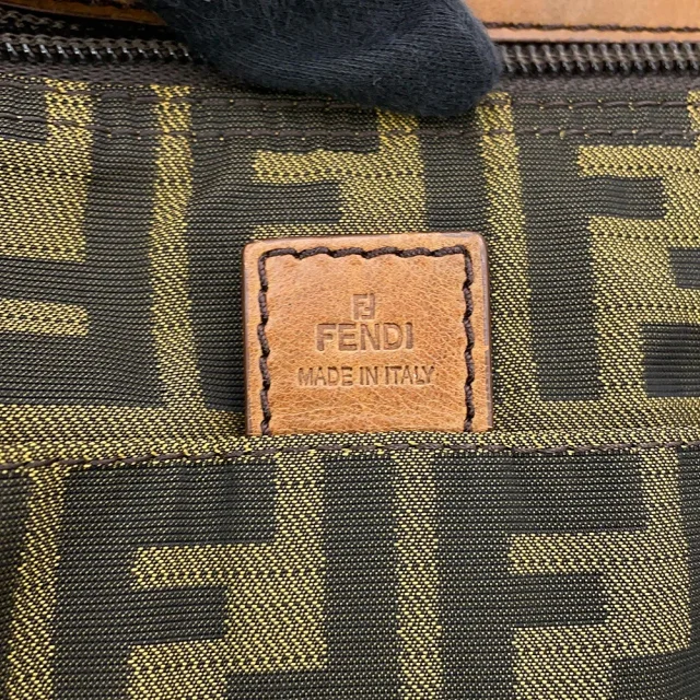 Fendi Zucca Crossbody Bag Brown7VA18700MX7F0VT4 Canvas in Canvas from GALLERY RARE, photo 14 of 14