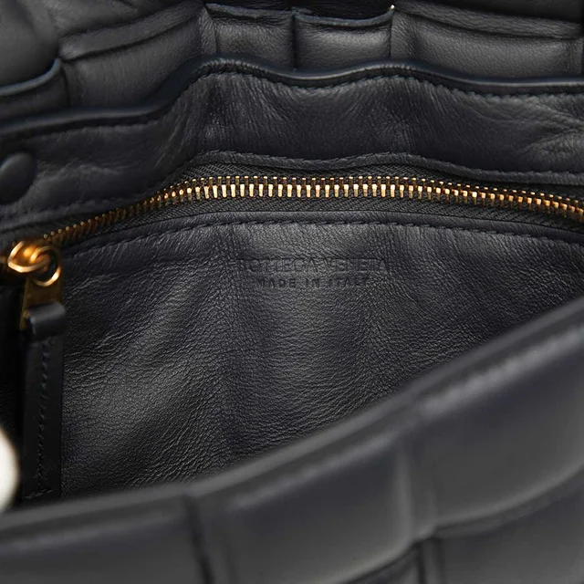 Bottega Veneta Cassette Small Lamb Black in Black Lambskin from SACLÀB, photo 5 of 6