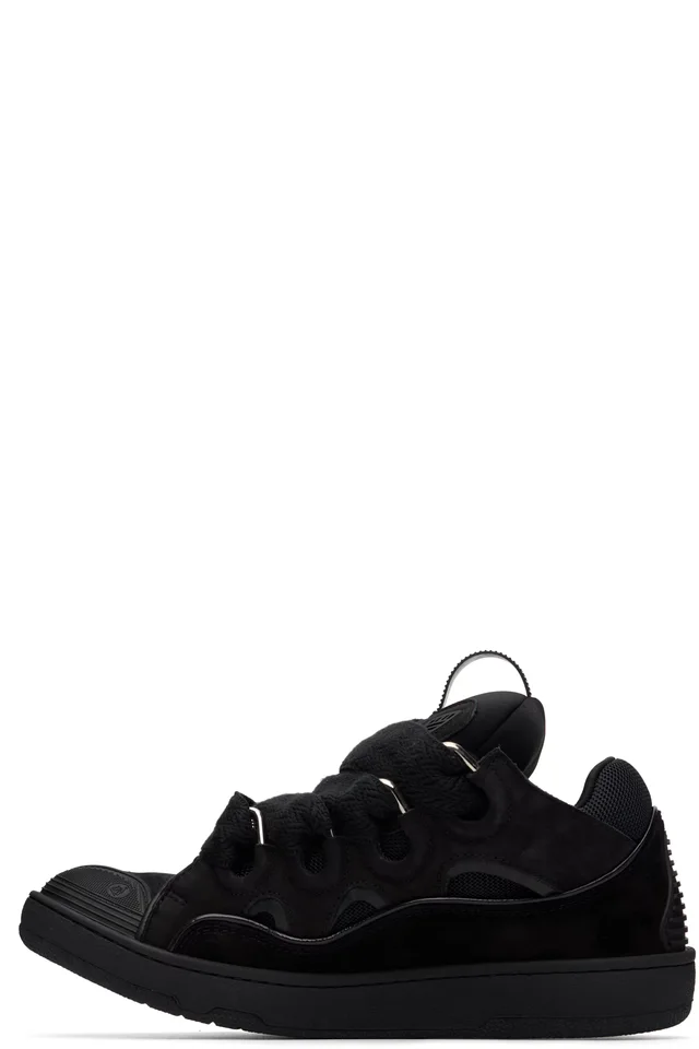 Lanvin Black Curb Sneakers, photo 3 of 5 from SSENSE