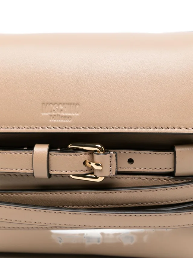 Moschino Tie Me belt-detail shoulder bag, photo 3 of 5 from SENSER