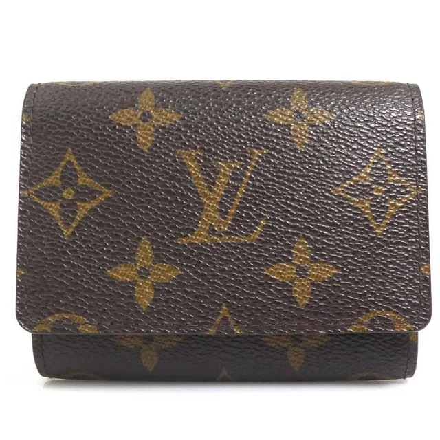 Louis Vuitton Card Case Envelope Business Holder in Coated canvas from The Reluxe