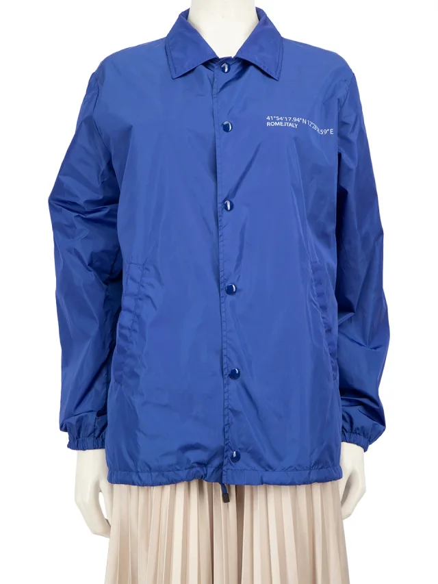 Valentino Garavani Blue Button Up Jacket from Csd