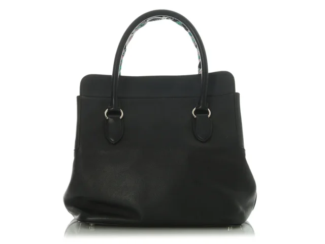 Hermès Swift Toolbox 26 in Black Swift leather from Ann's Fabulous Finds, photo 4 of 10