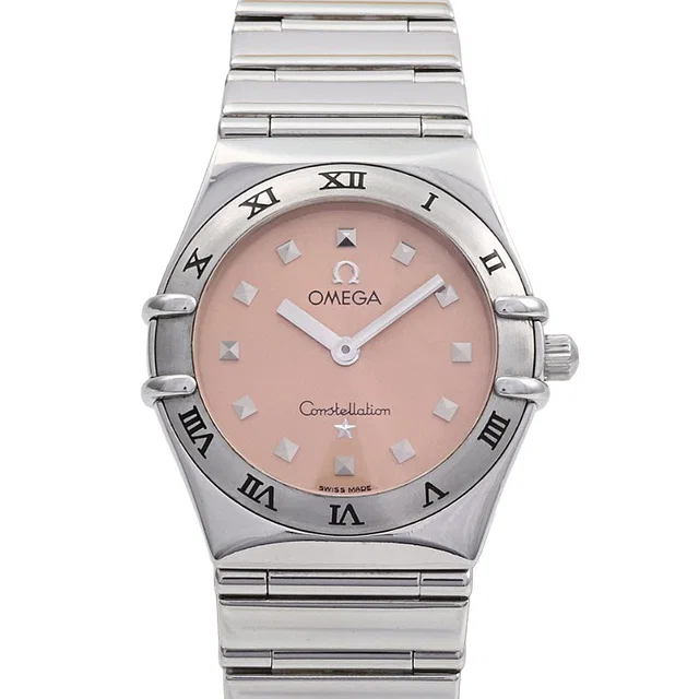 Omega Constellation Mini My Choice 1571.61 quartz pink from VINTAGE QOO TOKYO