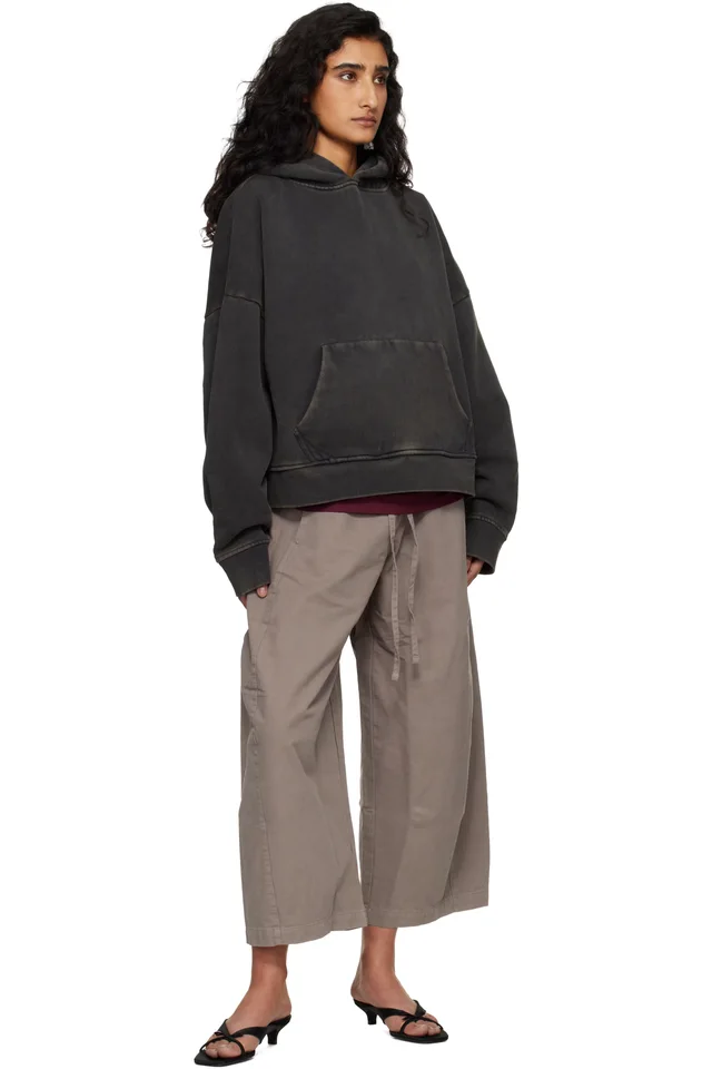 Entire Studios Black Heavy Hoodie, photo 4 of 4 from SSENSE