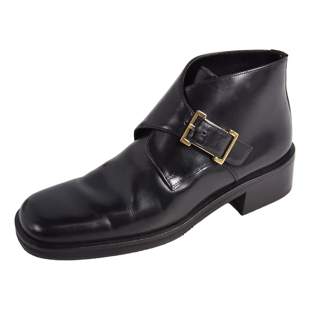 Gucci Vintage Boots Chukka in Leather from The Reluxe