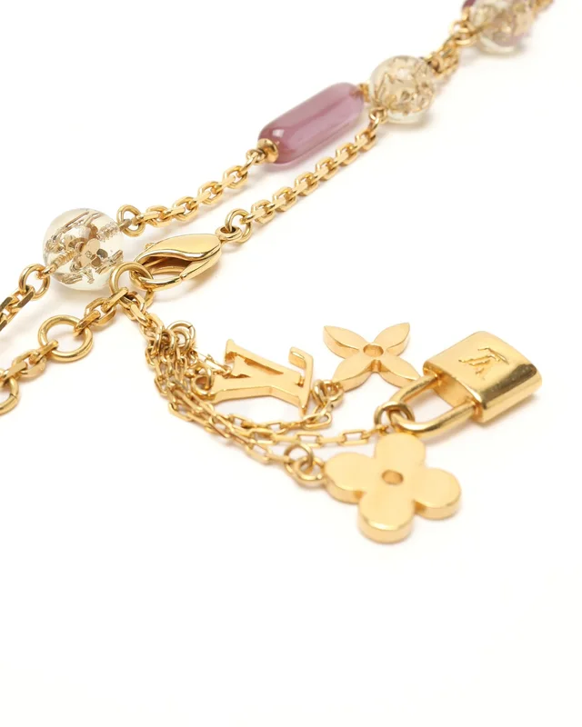 Louis Vuitton Bulles Inclusion Long Necklace in Resin from A Retro Tale, photo 3 of 3