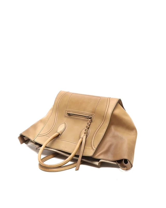 Celine Luggage Phantom Bag in Suede from A Retro Tale, photo 4 of 9