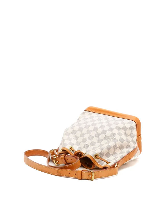 Louis Vuitton Damier Azur Noé BB Bag in Canvas from A Retro Tale, photo 4 of 10