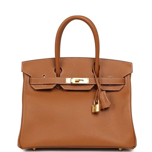 Hermès Birkin 30 Gold Epsom Gold Hardware in Gold Epsom leather from Madison Avenue Couture