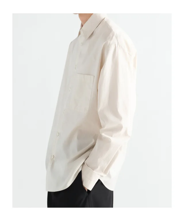 Lemaire Long Sleeve Buttoned Shirt, photo 3 of 5 from SENSER