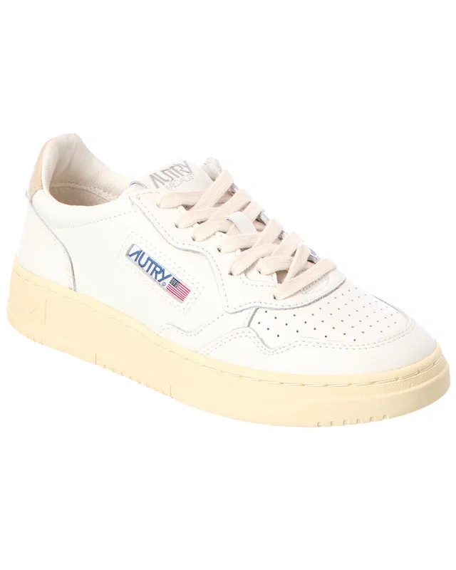Autry Medalist Leather & Suede Sneaker, image 1 of 1 from Gilt
