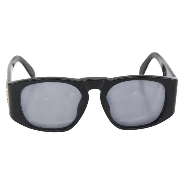 Chanel Cc Logo Matelasse Sunglasses Eye Wear Plastic Black Accessory in Black from HEWI