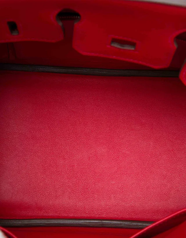 Hermès Birkin 25 Swift Rouge Casaque in Red Swift leather from SACLÀB, photo 5 of 5