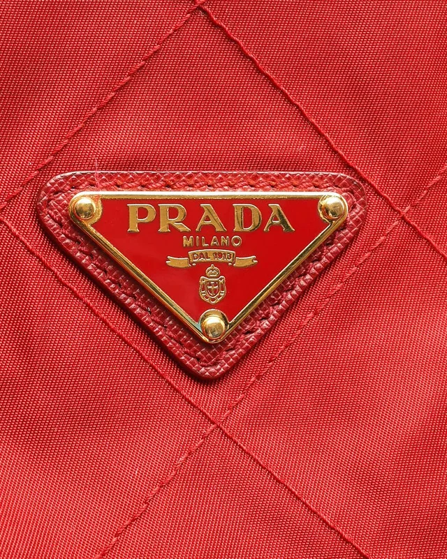 Prada Tessuto Quilted Chain Bag in Nylon from A Retro Tale, photo 6 of 10
