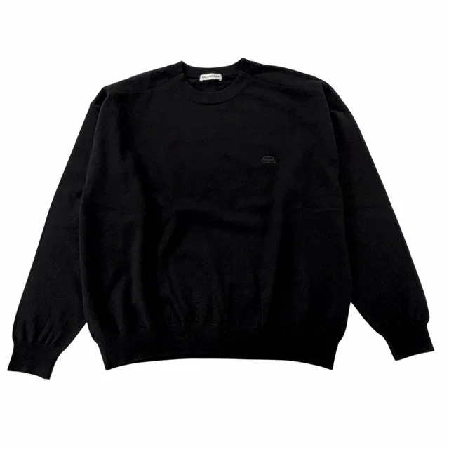 Balenciaga Wool Blend Sweater in Wool from LuxUness