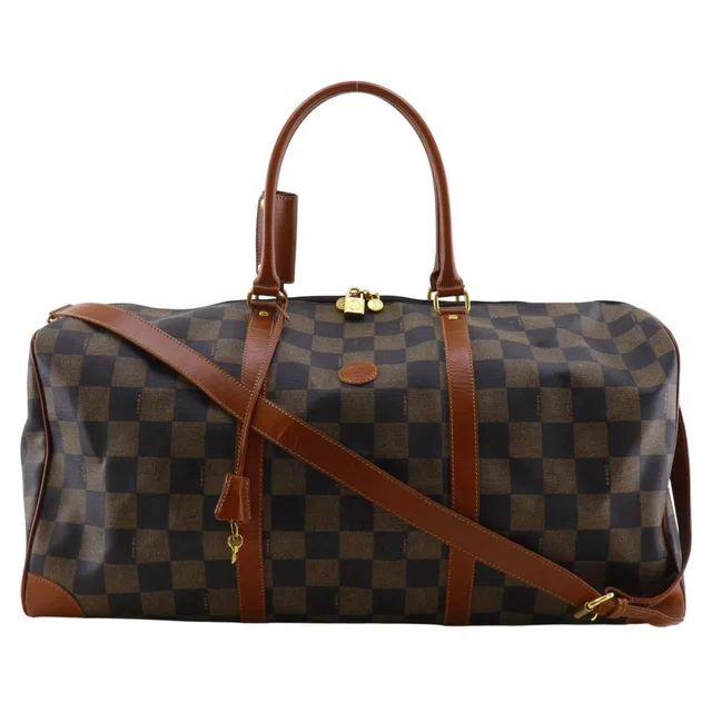 Fendi Pecan Brown Boston Bag in Brown from The Reluxe