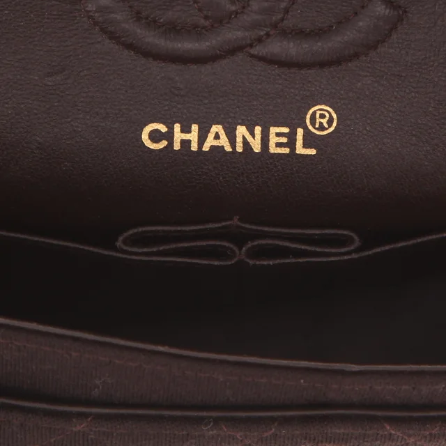 Chanel Timeless Petit handbag in Brown Canvas from Collector Square, photo 3 of 4