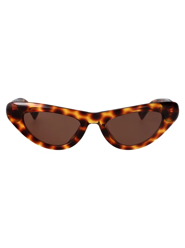Bottega Veneta Bv1450s Sunglasses — Brown Acetate in Brown from HEWI