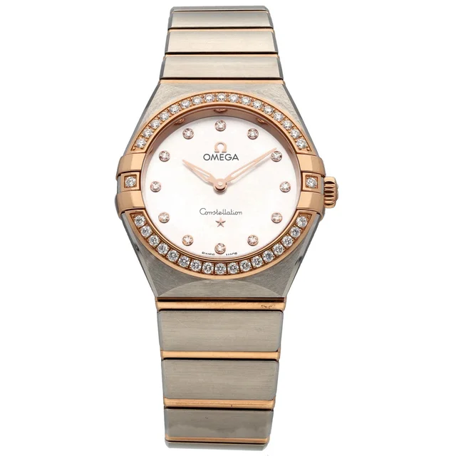 Omega Constellation 131.25.28.60.55.001 28mm Bi-Colour Watch from H&T
