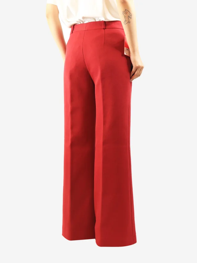 Chloé Red suit trousers - size UK 14 in Red from Sign of the Times, photo 2 of 2
