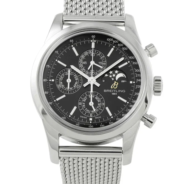 Breitling Transocean Chronograph Watch, 43mm in multicolor from The RealReal