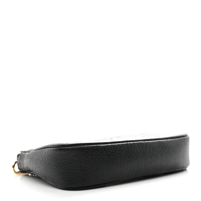 Louis Vuitton Empreinte Monogram Giant Mini Pochette Accessories Black in Black Coated canvas from FASHIONPHILE, photo 4 of 7