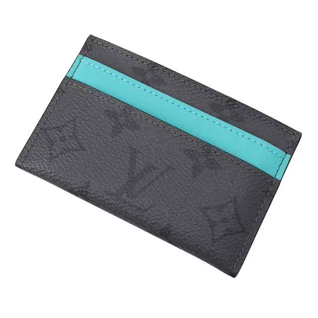 Louis Vuitton Porto cult double Gray/TurquoiseM11471 Monogram Eclipse Reverse in Grey from GALLERY RARE