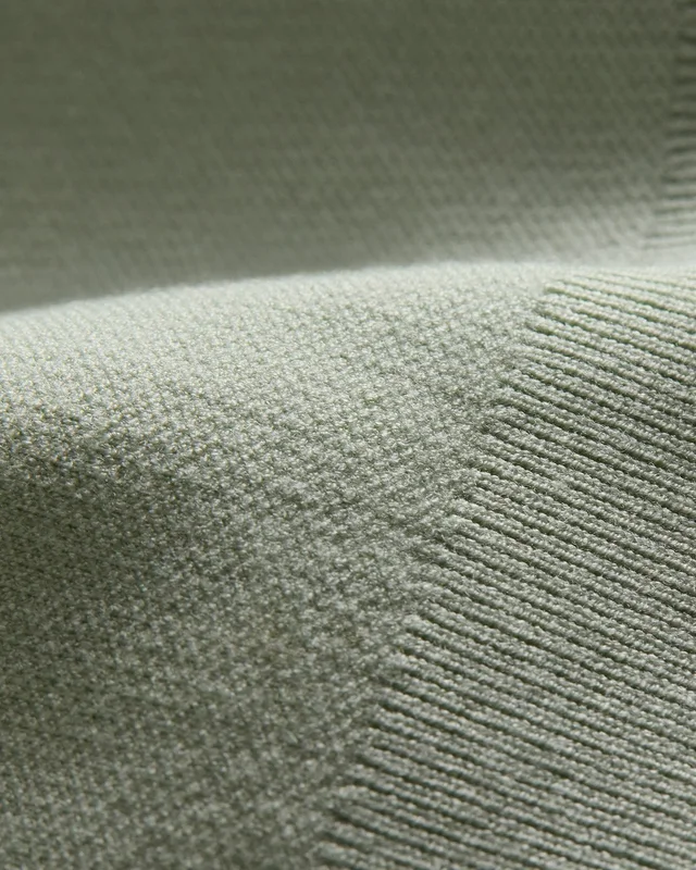 Theory V-Neck Sweatshirt in Light Bilen in SEA GLASS, photo 14 of 14 from Theory