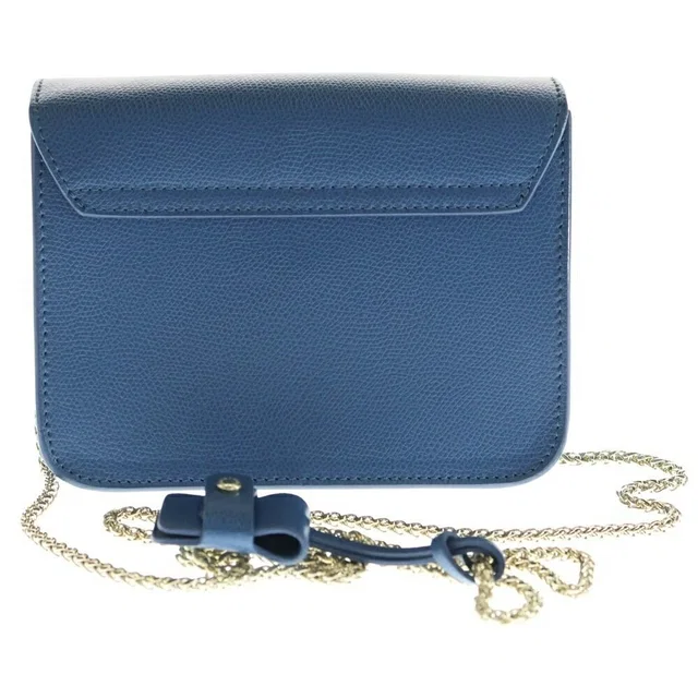 Furla Bag Chain Metropolis Leather Shoulder Blue in blue Leather from Poshmark