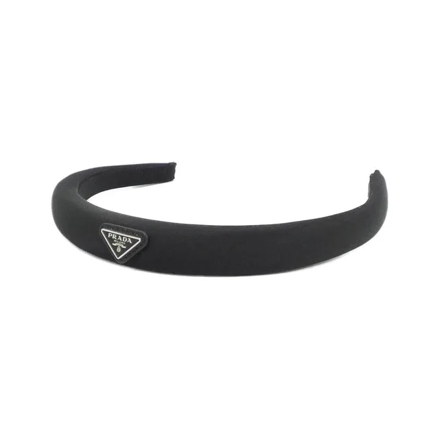 Prada Headband Hair Accessories Silver in Silver from The Reluxe
