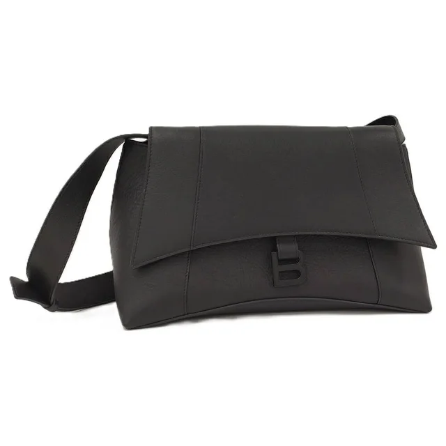 Balenciaga Downtown Shoulder Bag in Leather from The Reluxe