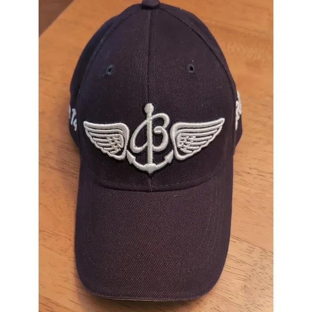 Vintage Vtg Breitling Swiss Watch Promo Hat - Air14 Payerne Airshow in blue from Grailed